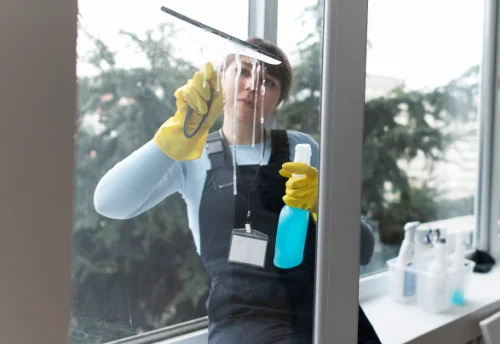 Nettoyage de vitres intérieures et extérieures à Berson